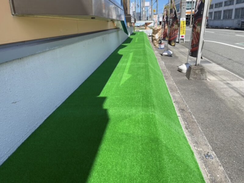 人工芝施工の施工写真（株式会社OFC）